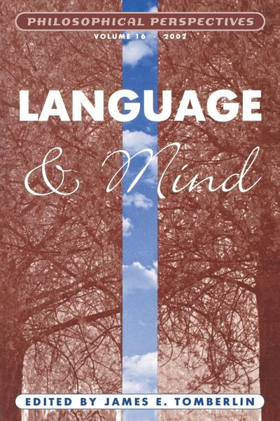 Produktbild: Tomberlin: Language and Mind