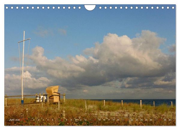 Produktbild: Wo de Ostseewellen trecken an den Strand 2026 (Wandkalender 2026 DIN A4 quer), CALVENDO Monatskalender