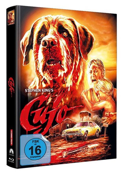 Produktbild: CUJO - Mediabook Wattiert (KINOFASSUNG + DIRECTOR'S CUT) [2 BRs]