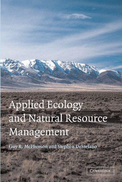 Produktbild: Applied Ecology and Natural Resource Management