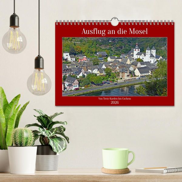 Produktbild: Ausflug an die Mosel (Wandkalender 2026 DIN A4 quer), CALVENDO Monatskalender