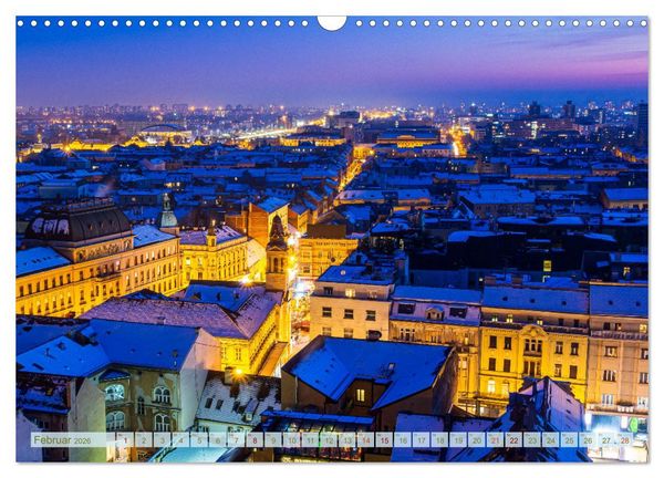 Produktbild: Zagreb - Kroatiens zauberhafte Hauptstadt (Wandkalender 2026 DIN A3 quer), CALVENDO Monatskalender