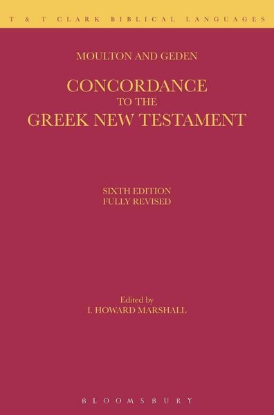 Produktbild: A Concordance to the Greek New Testament