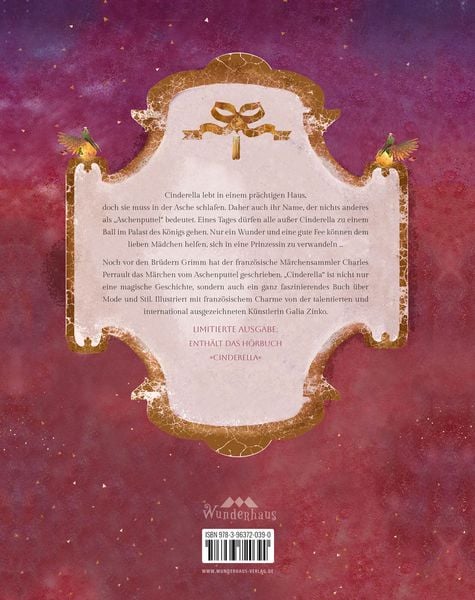 Produktbild: Cinderella: Limitierte Ausgabe mit H&ouml;rbuch