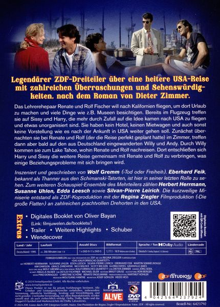 Produktbild: Das kalifornische Quartett - Die komplette Miniserie (Fernsehjuwelen) [2 DVDs]