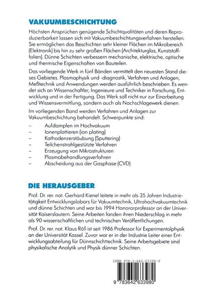 Produktbild: Vakuumbeschichtung