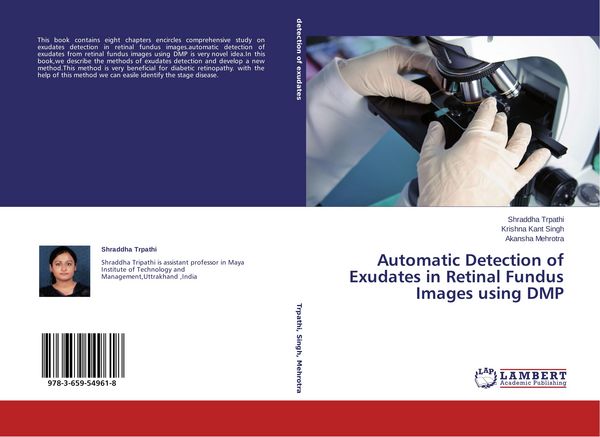 Produktbild: Automatic Detection of Exudates in Retinal Fundus Images using DMP