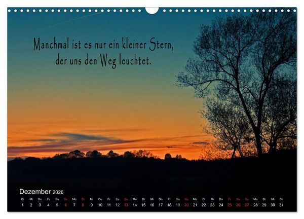 Produktbild: wundersch&ouml;ne Lichtmomente (Wandkalender 2026 DIN A3 quer), CALVENDO Monatskalender