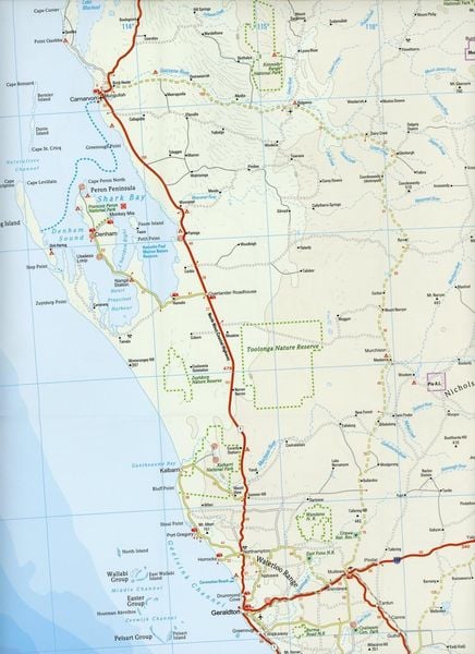 Peter Rump, R: Reise Know-How Landkarte Australien, West / A