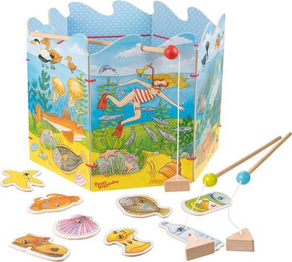 Produktbild: Goki 56782 - Angelspiel Umwelt, Peggy Diggledey