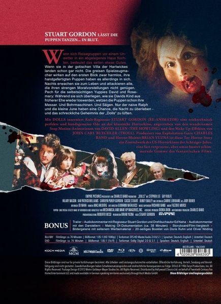 Produktbild: Dolls - Mediabook (+ DVD)