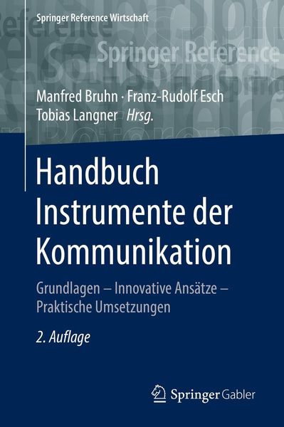 Produktbild: Handbuch Instrumente der Kommunikation