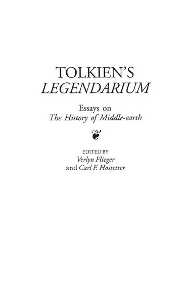 Produktbild: Tolkien's Legendarium