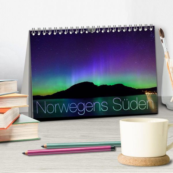 Produktbild: Norwegens S&uuml;den (Tischkalender 2026 DIN A5 quer), CALVENDO Monatskalender