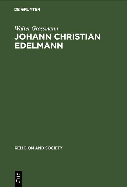 Produktbild: Johann Christian Edelmann
