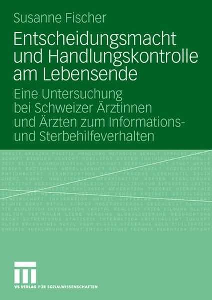 Produktbild: Entscheidungsmacht und Handlungskontrolle am Lebensende