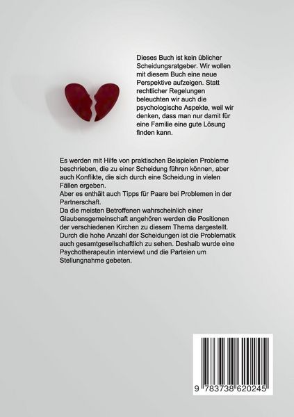Produktbild: Die Scheidung - Sch&auml;digung oder Probleml&ouml;sung?