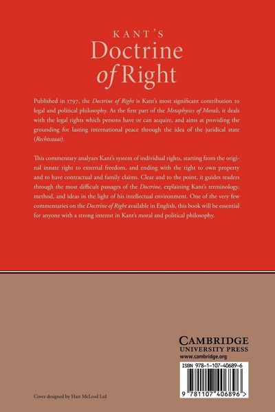 Produktbild: Kant's Doctrine of Right