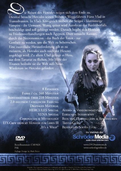 Produktbild: Hercules - Staffel 6 [3 DVDs]