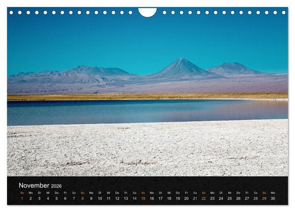 Produktbild: Atacama: Die W&uuml;ste im Norden Chiles (Wandkalender 2026 DIN A4 quer), CALVENDO Monatskalender