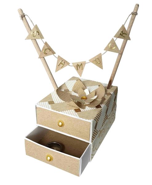 Produktbild: URSUS Spezialpapiere Indian Colours, beige, 13,7 x 13,7 cm, 10 Blatt