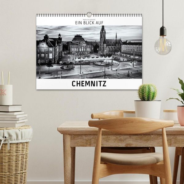 Produktbild: Ein Blick auf Chemnitz (Wandkalender 2026 DIN A3 quer), CALVENDO Monatskalender