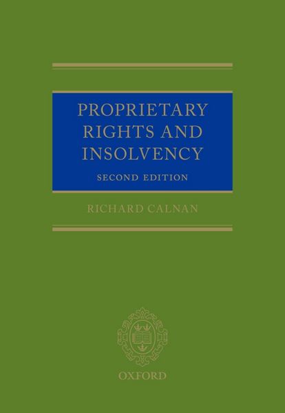 Produktbild: Proprietary Rights and Insolvency