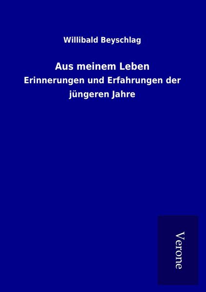 Produktbild: Aus meinem Leben