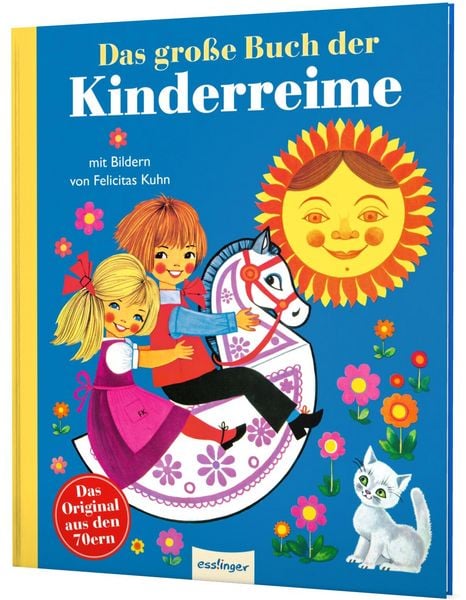 Produktbild: Kinderb&uuml;cher aus den 1970er-Jahren: Das gro&szlig;e Buch der Kinderreime