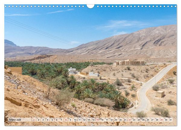 Produktbild: Oman - Zauberhafte Landschaften (Wandkalender 2026 DIN A3 quer), CALVENDO Monatskalender