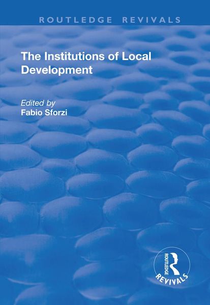 Produktbild: The Institutions of Local Development