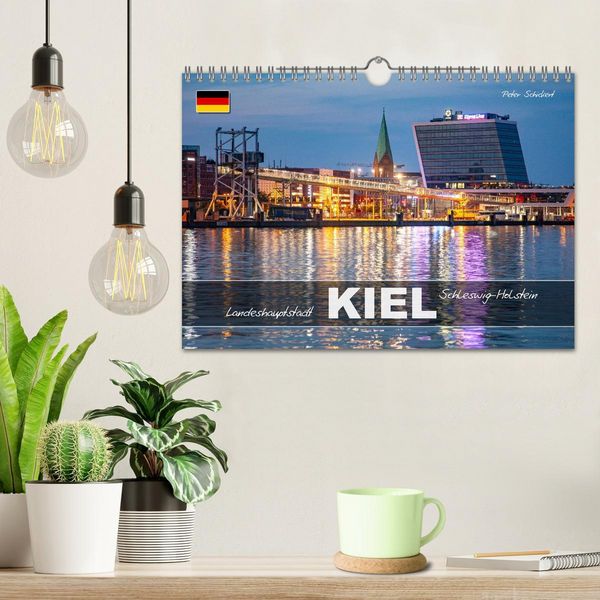 Produktbild: Schleswig Holstein - Landeshauptstadt Kiel (Wandkalender 2026 DIN A4 quer), CALVENDO Monatskalender