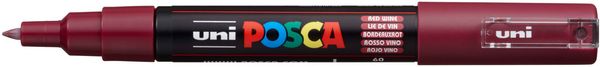 Produktbild: Acrylmarker Posca PC-1MC bordeauxrot