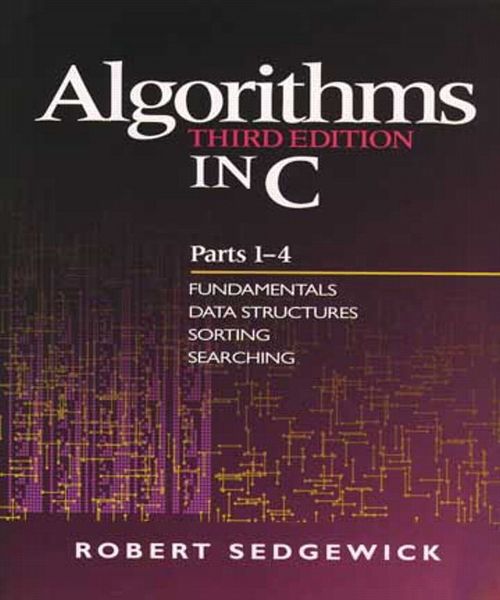 Produktbild: Algorithms in C, Parts 1-4: Fundamentals, Data Structures, Sorting, Searching