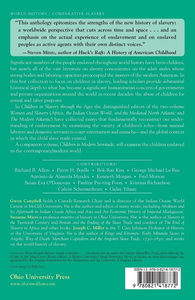 Produktbild: Children in Slavery through the Ages