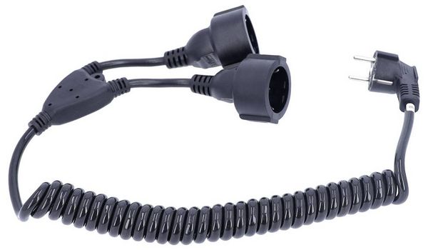 Produktbild: AS Schwabe 70429 Spezialkabel (H)05VV5-F 1m / 2.5m Schwarz 1St.