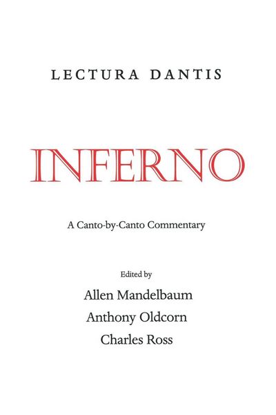 Produktbild: Lectura Dantis, Inferno