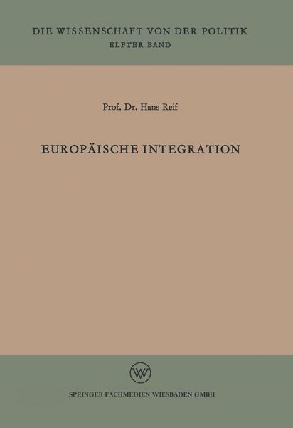Produktbild: Europ&auml;ische Integration