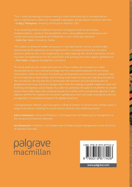 Produktbild: Cosmopolitanism, Markets, and Consumption