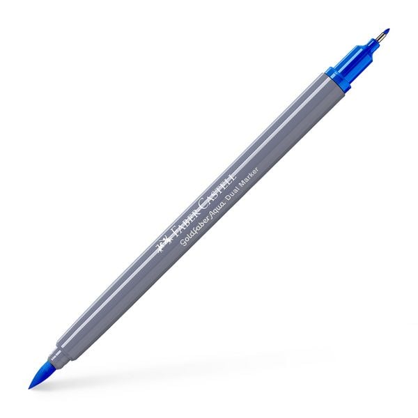 Produktbild: Faber-Castell Tuschestift Dual Marker phthalo blue