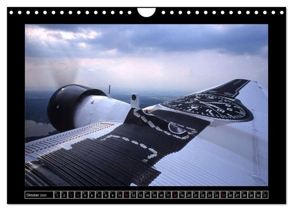 Produktbild: JU-AIR Ju-52 (Wandkalender 2026 DIN A4 quer), CALVENDO Monatskalender