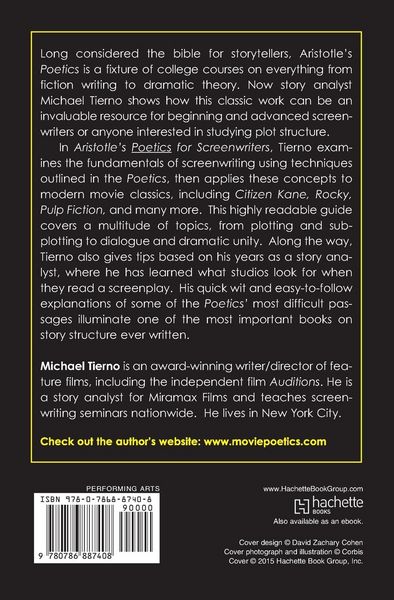 Produktbild: Aristotle's Poetics for Screenwriters