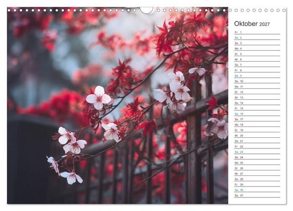 Produktbild: Japanische Kirschbl&uuml;te (Wandkalender 2027 DIN A3 quer), CALVENDO Monatskalender