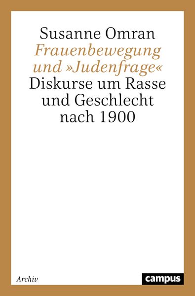 Produktbild: Frauenbewegung und 'Judenfrage'