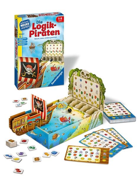Produktbild: Die Logik-Piraten - Kinderspiel ab 5 Jahre