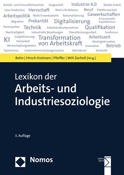 Produktbild: Lexikon der Arbeits- und Industriesoziologie