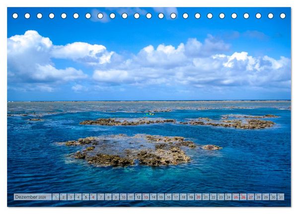 Produktbild: Australien - Vom Outback bis zum Great Barrier Reef (Tischkalender 2026 DIN A5 quer), CALVENDO Monatskalender