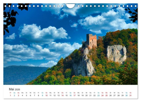 Produktbild: Rund um N&uuml;rtingen (Wandkalender 2026 DIN A4 quer), CALVENDO Monatskalender