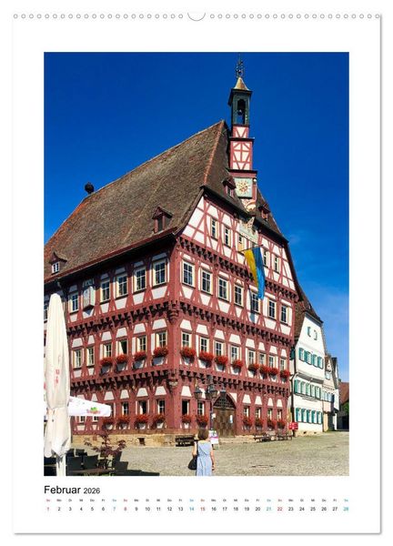 Produktbild: Rund um Ludwigsburg (Wandkalender 2026 DIN A2 hoch), CALVENDO Monatskalender