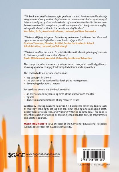 Produktbild: Principles of School Leadership (Second Edition)